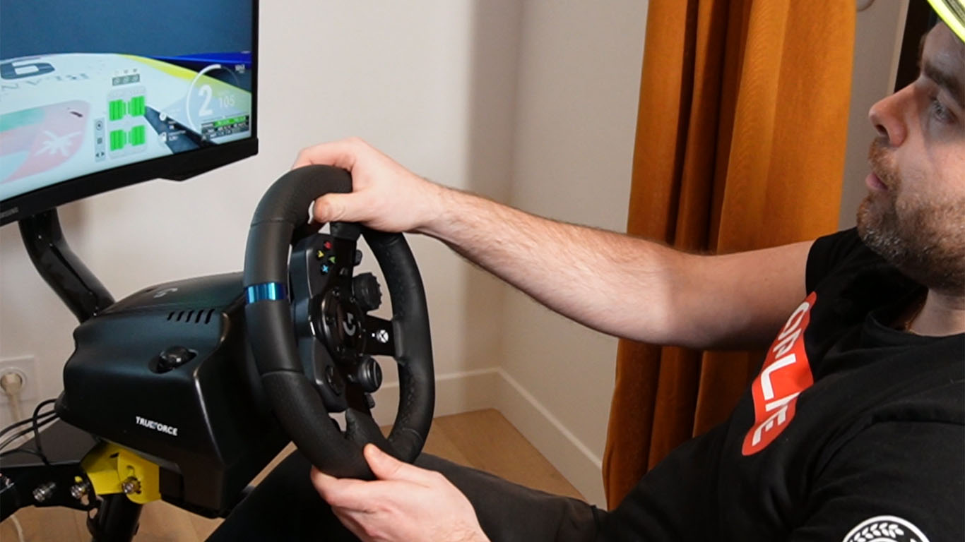 Logitech G923 en test sur châssis