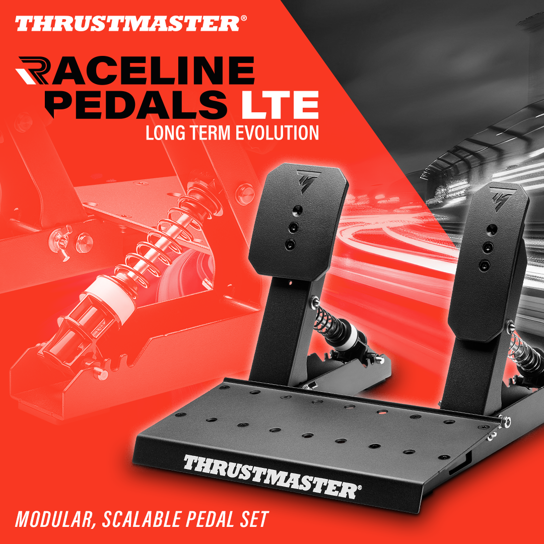 Thrustmaster Raceline LTE — pédalier 2 pédales inclus avec le T598