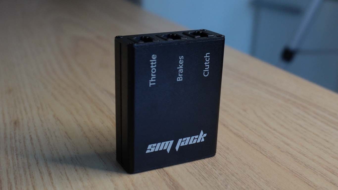 Boîtier de commande SimJack en métal