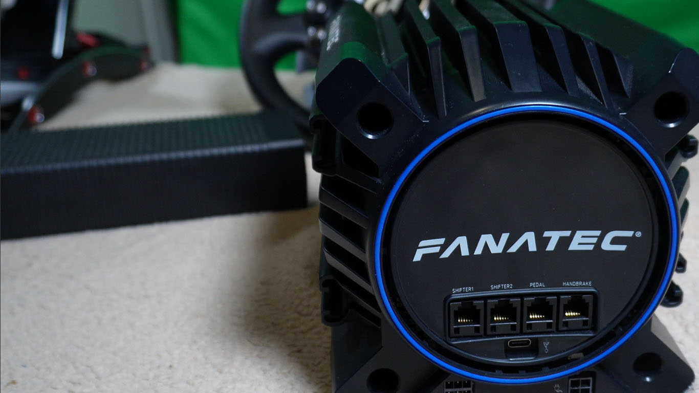 Connectiques arrière Fanatec ClubSport DD+