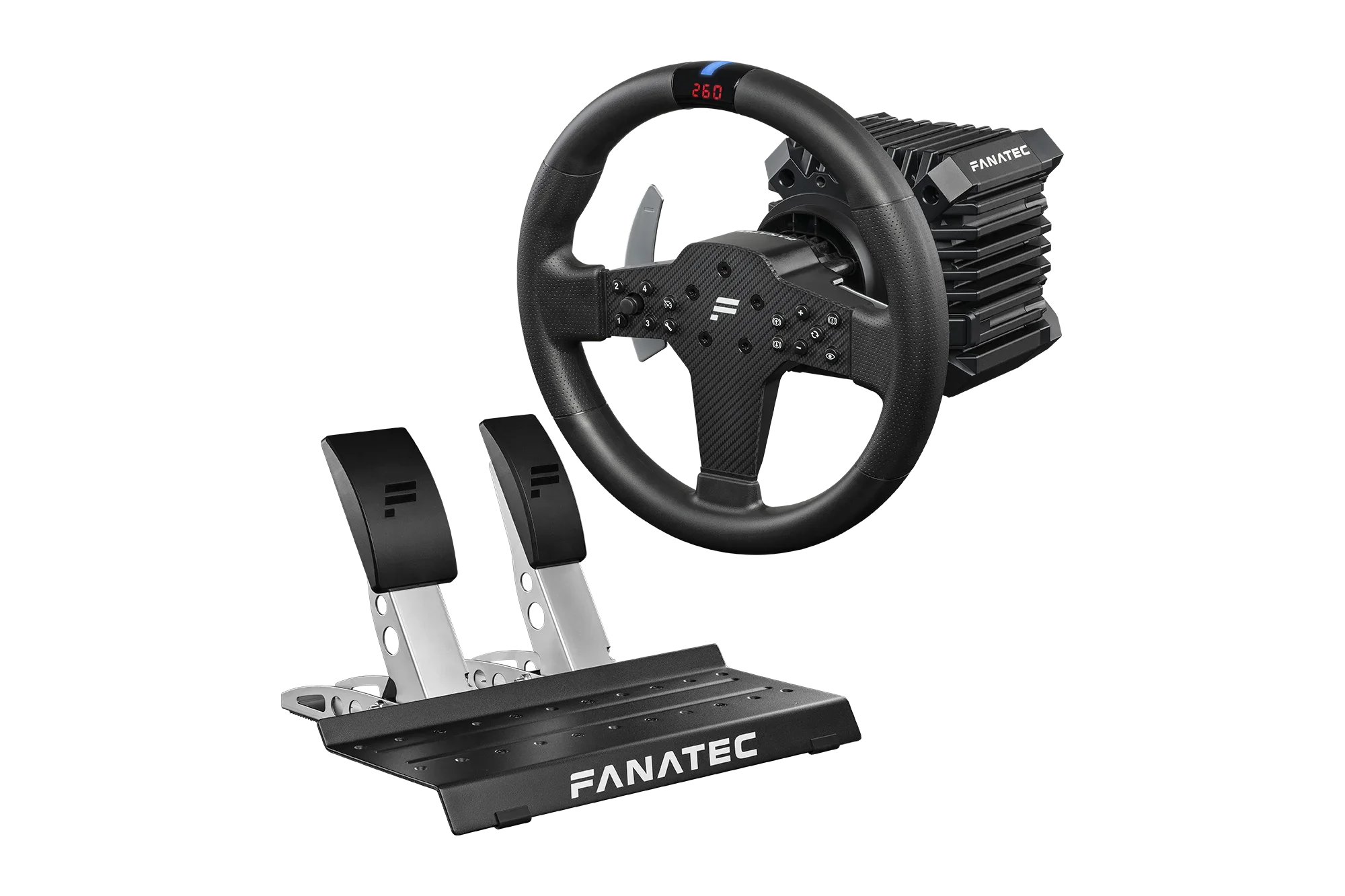 Fanatec CSL DD vue commerciale du bundle