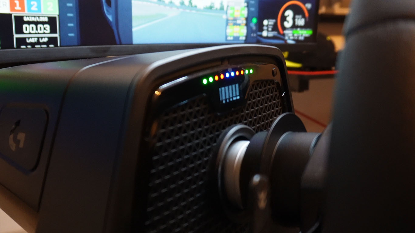 Shift lights du Logitech G Pro Racing Wheel