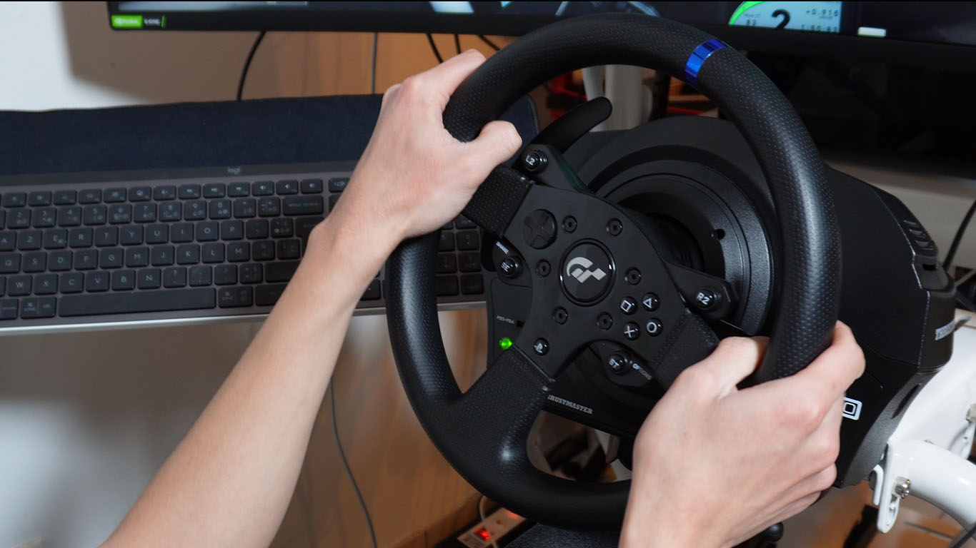 Thrustmaster T300 RS GT en utilisation