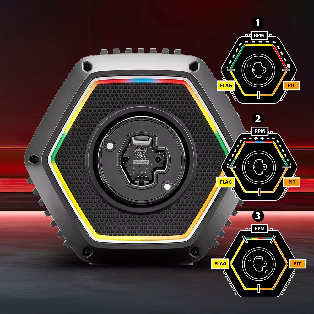 Éclairage LED du Thrustmaster T818