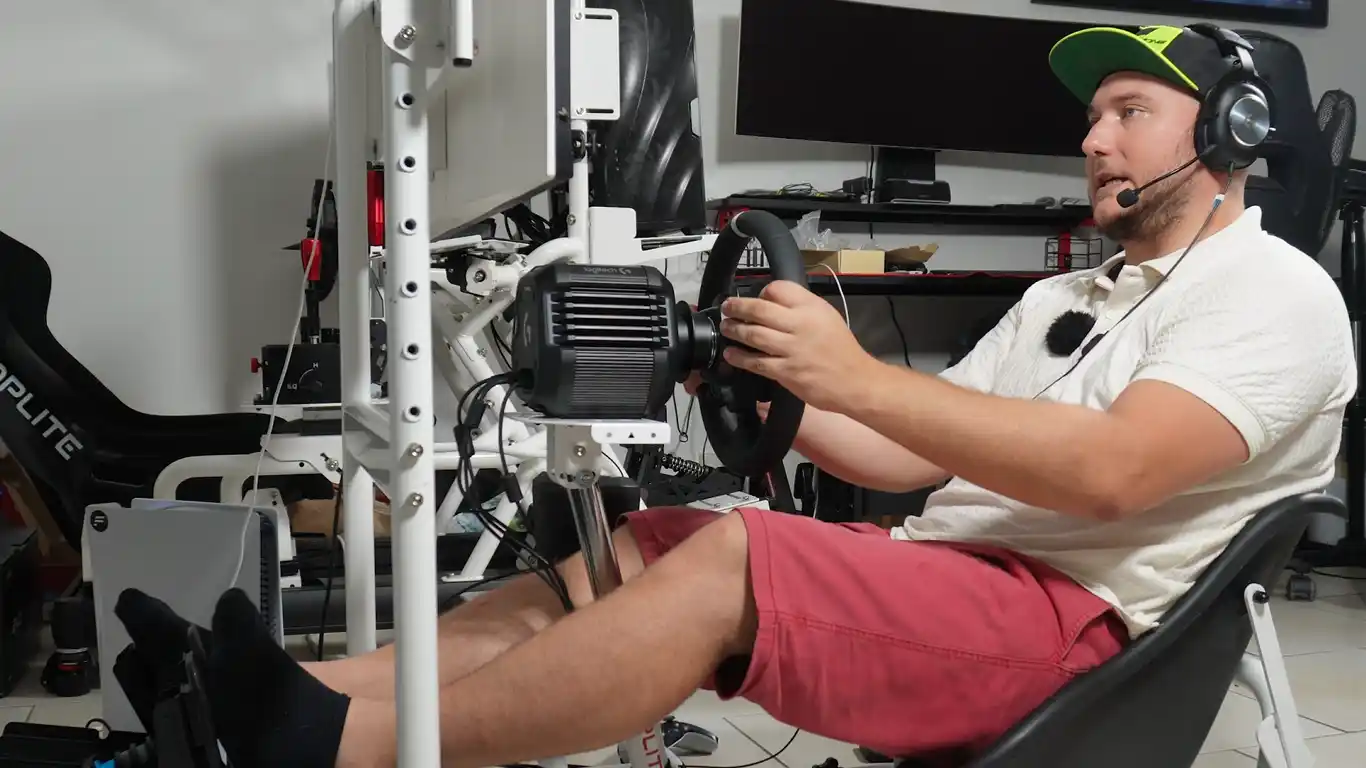 Oplite NitroKart 2 testé avec un Logitech RS50 Direct Drive de 8 Nm