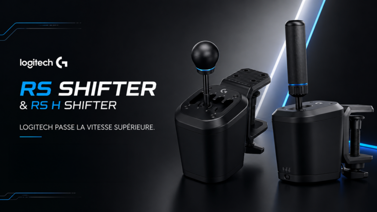 RS Shifter/Handbrake et RS H Shifter : Logitech passe à la vitesse supérieure