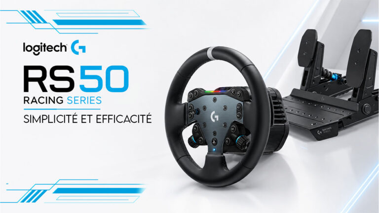 Logitech RS50 : le direct drive qui simplifie la vie