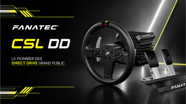 Fanatec CSL DD : le direct drive qui reste une référence