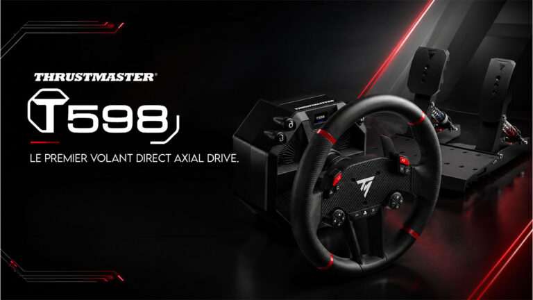Thrustmaster T598 : le meilleur volant direct drive console à 500 € ?