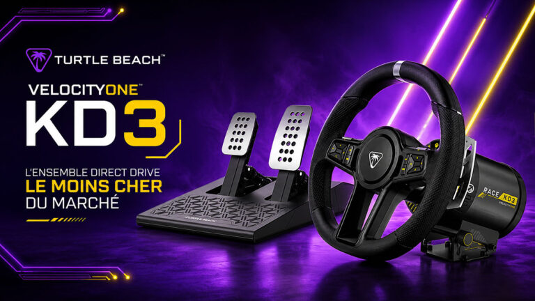 Test Turtle Beach VelocityOne KD3 : le direct drive le moins cher du marché ?