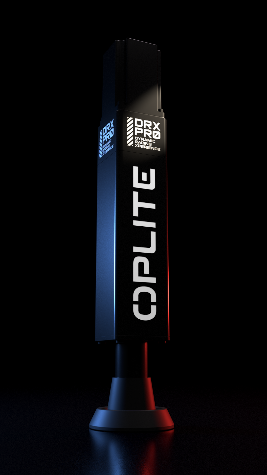 Premier visuel officiel du motion system DRX d'Oplite